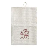 Two-layer kitchen towel Dog 22x32 cm TM Yaroslav